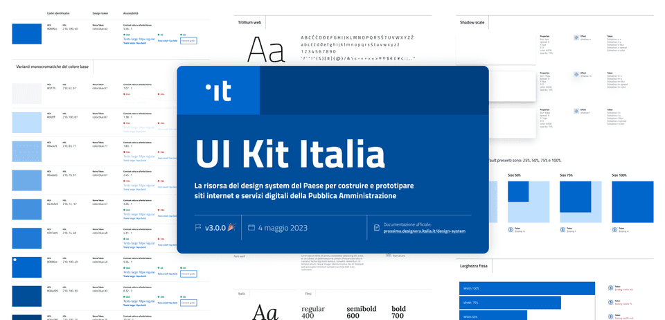 Design system: pubblicata la versione ufficiale dello UI Kit Italia ...